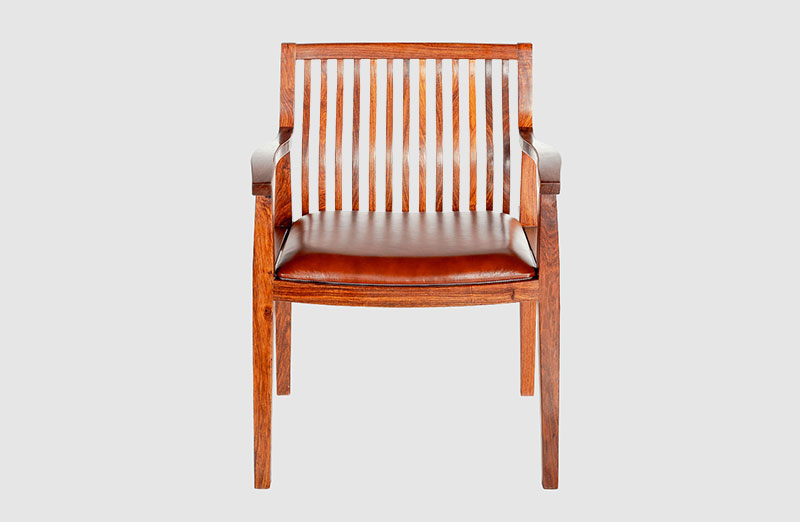 昌平中式实木大方椅家具效果图