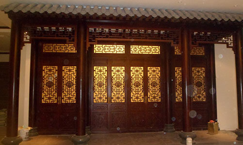 昌平传统仿古门窗浮雕技术制作方法